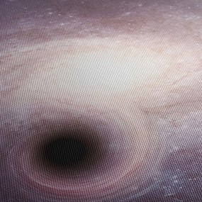 Obraz - Špirálna galaxia (120x50 cm)