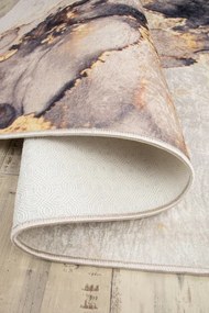 Koberec MILANO 40012-01 hnedý / krémový