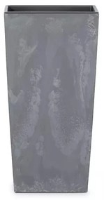 Plastový kvetináč DURS300E 30 cm - tmavosivá
