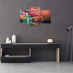 Obraz - Orientálna krajina (90x60 cm)