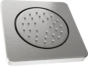 Mexen - podmietková sprchová tryska, štvorcová, 130x130 mm, grafitová, 79366-66