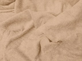Froté plachta PREMIUM béžová 140x200 cm