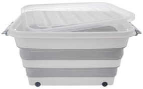 Orion Skladací box s kolieskami Kemp, 30 l