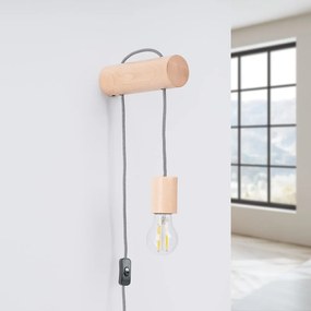 Nástenné svietidlo v prírodnej farbe Arcadia – Nice Lamps