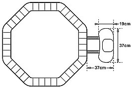 NETSPA Mobilná vírivka SPECIAL SET OCTOPUS (1000L)