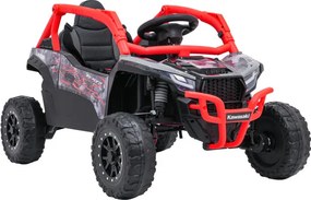 Elektrické autíčko Kawasaki TERYX KRX1000 červené