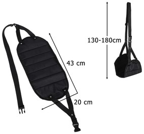 Závesná podnožka mini hojdacia sieť nohy cestovné cestovné podnožka