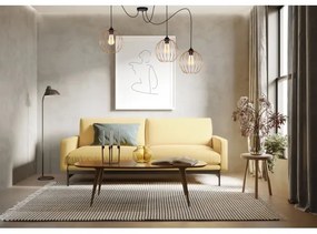 Luster na lanku MATT 3xE27/60W/230V pavúk čierna/medená