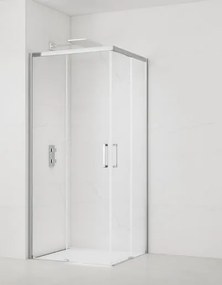 Sprchový kút štvorec 100x100 cm SAT TEX BB SATTEXQBB100CRT