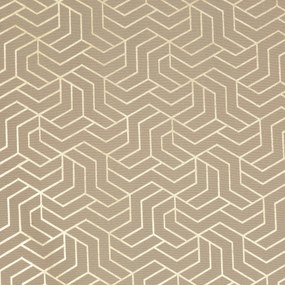 ZÁVES NA KRÚŽKOCH SEMI 140X250 CM VZOROVANÁ