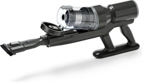 Akumulátorový vysávač, čierny