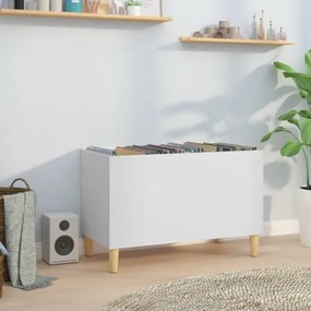 vidaXL Skrinka na platne biela 74,5x38x48 cm kompozitné drevo-