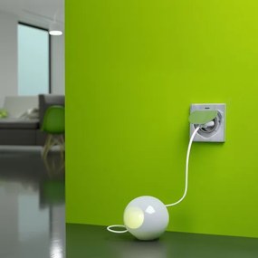 Brilagi - Vonkajšia vstavaná podlahová zásuvka IP55 matný chróm štvorcový