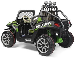 PegPerego Elektrické autíčko - POLARIS RANGER RZR 24V - ZELENÁ - MOTOR - 2 x 340 W - BATÉRIA - 24V / 12Ah  - 2023