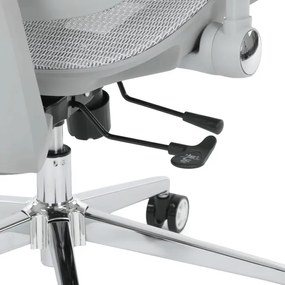 Kancelárska stolička sivá KA-B2361 GREY
