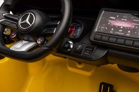LEAN CARS Autobatérie Mercedes AMG SL63 Yellow Painted