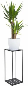 Kvetinový stojan CAIRO 60 cm čierny