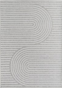 Ayyildiz, Kusový koberec Desert 1301 grey - na von aj na doma, 80x150, šedá, chodba / predsieň