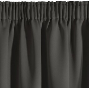 EUROFIRANY ZATEMŇOVACÍ ZÁVES NA PÁSKE BLACKOUT 140X270 CM GRAFITOVÁ