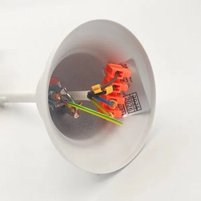 Luster na reťazi RETRO 2xE27/60W/230V matná biela