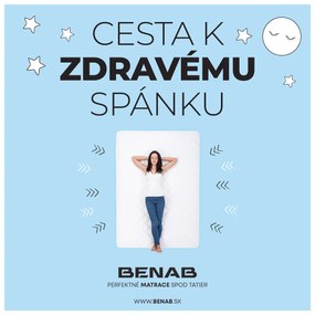 BENAB ZERO kvalitné penové matrace (2ks) 80x195 cm Poťah Chloe Active