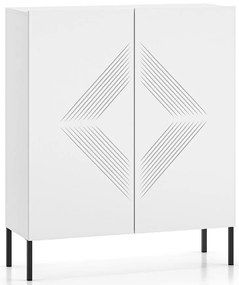 Komoda Clearing 01 biela/čierna