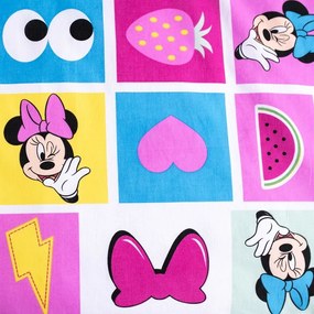 Ružové bavlnené detské obliečky do postieľky 100x135 cm Minnie "Sweet" – Jerry Fabrics