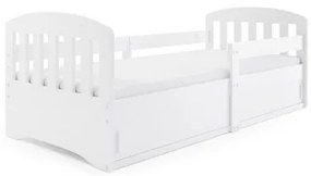 Detská posteľ CLASSIC 1 160x80 cm Biela