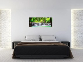 Obraz - Vodopád (120x50 cm)