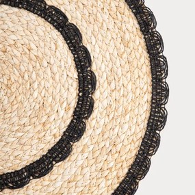 Podložka pod tanier MAIZO čierna 775529 (2 ks)