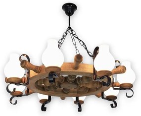 Brilagi - Luster na reťazi TIMONA 8xE14/40W/230V buk