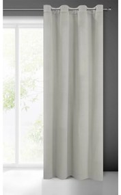 ZATEMŇOVACÍ ZÁVES NA KRÚŽKOCH MILO 140X250 CM STRIEBORNÁ
