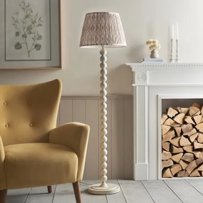 Endon 114632 - Stojacia lampa HIGGLEDY 1xE27/10W/230V béžová