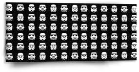 Sablio Obraz Star Wars Stormtrooper Pattern - 110x50 cm