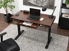 PC stolík Osto 120 (orech + čierna). Vlastná spoľahlivá doprava až k Vám domov. 1109828