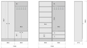 Predsieňová zostava Mia White