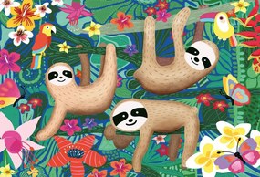 Ravensburger Koaly a leňochody 2x24 kusov