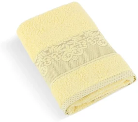 Bellatex Froté uterák kolekcia Orchidea svetložltá, 50 x 100 cm, 50 x 100 cm