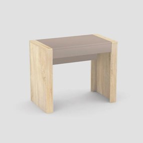 Drevona, PC stôl, REA JAMIE-CAP, dub bardolino
