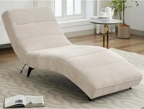 Relaxačné lehátko s elektrickým polohovaním Monaco, béžová látka%