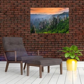Obraz - Národný lesný park Zhangjiajie (90x60 cm)