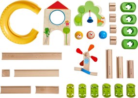 Guľôčková dráha Kullerbü - Veterný mlyn - 25 ks