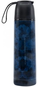 Nerezová termo fľaša na pitie Harry Potter s hrnčekom - 495 ml
