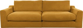 XXXLutz VEĽKÁ POHOVKA, textil, horčicovožltá Sit & More - Sedačky - 000144003406