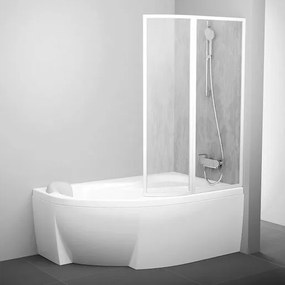 Ravak Supernova vanová zástěna 150x170 cm bílá 76pb010041 VSK2RO170R0P