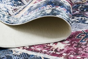 Dywany Łuszczów, Kusový koberec ANDRE Oriental 1136, 120x170, modrá, chodba / predsieň