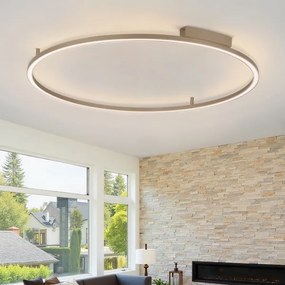 Brilagi - LED stmievateľné svietidlo PORTOFINO LED/85W/230V pr. 120 cm béžové + s diaľkovým ovládačom