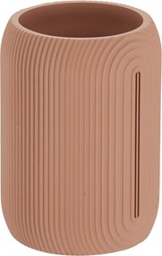 Sada kúpeľňových doplnkov Elya, púdrová/s čiernymi prvkami