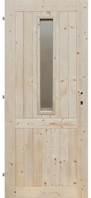 Palubkové dvere 1S 90L smrek