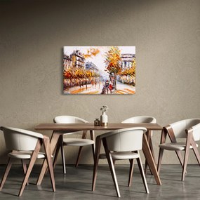 Obraz - Ulica v Paríži (90x60 cm)